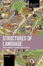 Structures of Language: Notes Towards a Systematic Investigation