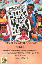 Puzzles with Gogo & Sekuru: Puzzles Blending Shona & English