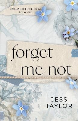 Forget Me Not - Jess Taylor - cover