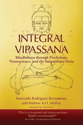 Integral Vipassana: Mindfulness through Psychology, Neuroscience and the Satipatth&#257;na Sutta - 2023 EDITION - Fernando Rodríguez Bornaetxea,Andrew A H Molloy - cover