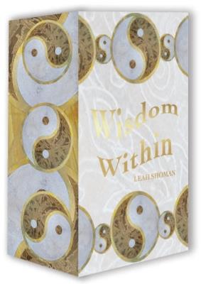 Wisdom Within: Quiet your mind and journey through to the Wisdom Within (88 cards printed with gold foil) - Leah Shoman - cover