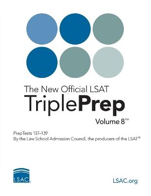 The New Official LSAT Tripleprep Volume 8 - Council Admission School Law - cover