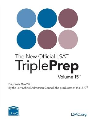 The New Official LSAT Tripleprep Volume 15 - Law School Admission Council - cover