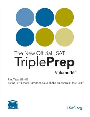 The New Official LSAT Tripleprep Volume 16 - Law School Admission Council - cover