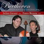 Musica Completa per Pianoforte e Violino vol.1 - CD Audio di Ludwig van Beethoven,Franco Mezzena,Stefano Giavazzi