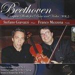 Opere per pianoforte e violino complete vol.2 - CD Audio di Ludwig van Beethoven,Franco Mezzena,Stefano Giavazzi