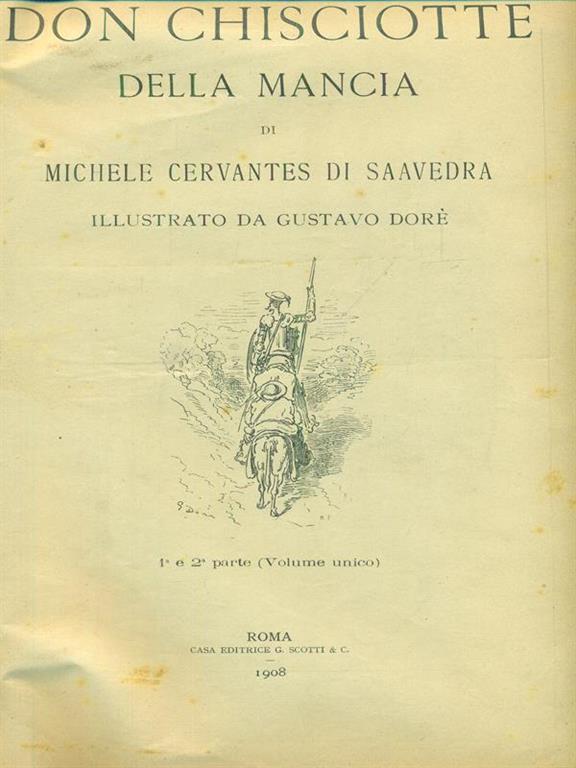 Libro Don Chisciotte Della Mancia Di Miguel De Cervantes