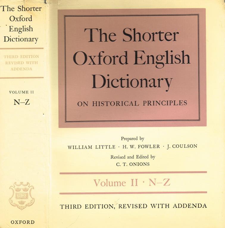 shorter oxford english dictionary software mac