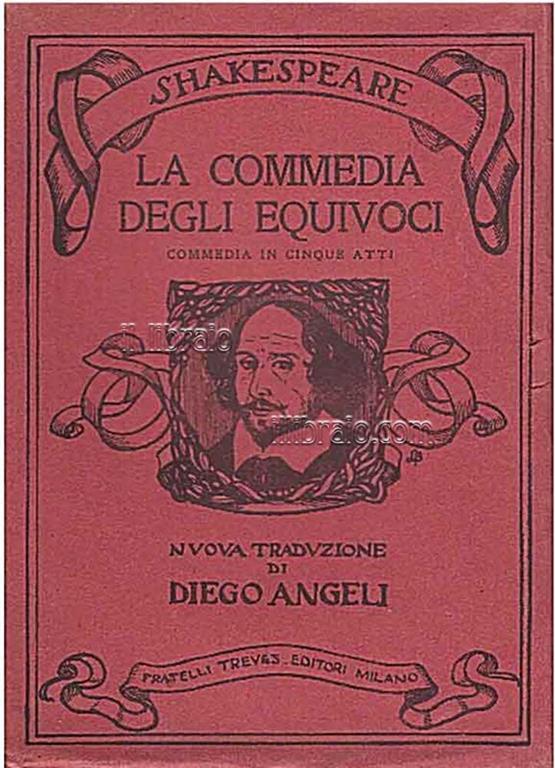 La Commedia Degli Equivoci William Shakespeare Libro Usato Treves Ibs