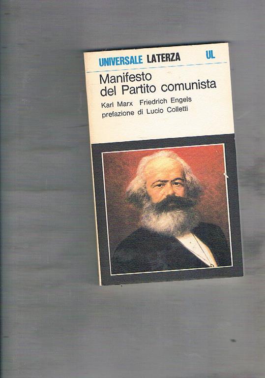 Manifesto del partito comunista by Karl Marx