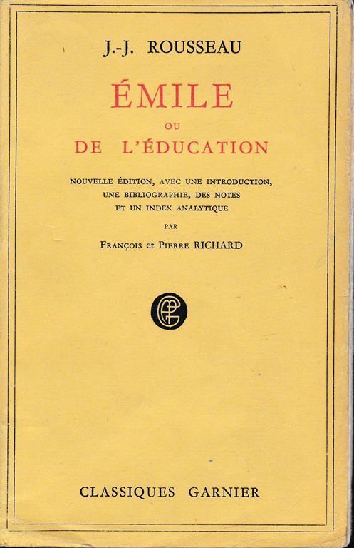 emile book rousseau