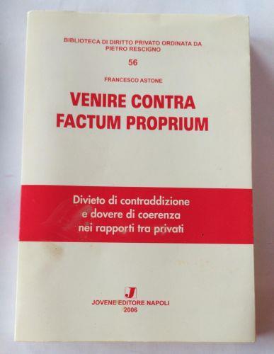 Venire contra factum proprium как произносится