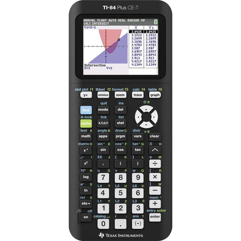 Texas Instruments TI-84 Plus CE-T calcolatrice Scrivania Calcolatrice ...