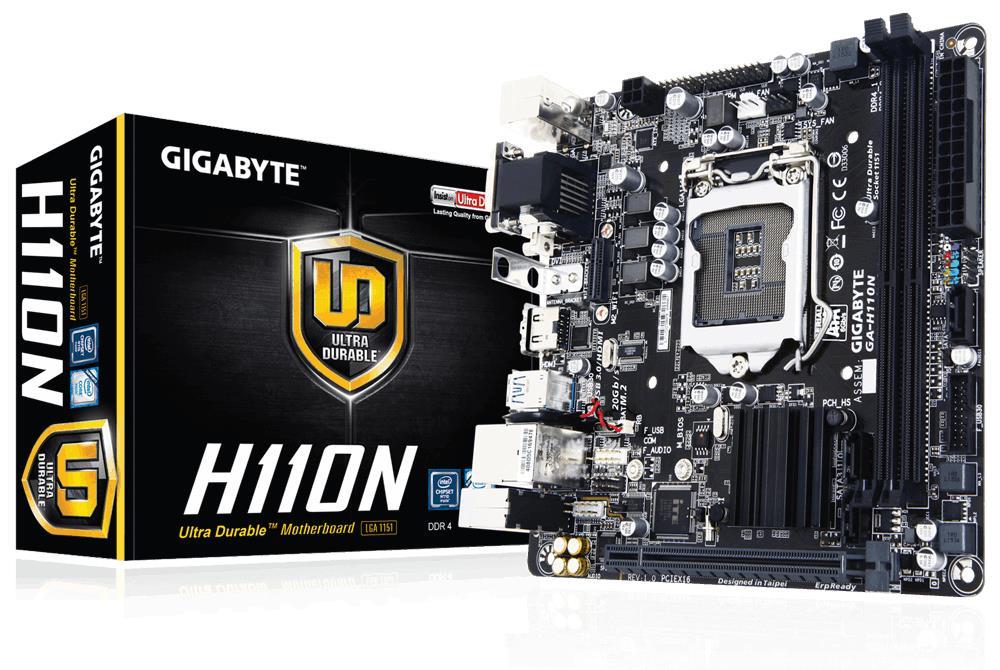 Gigabyte ga h110n обзор