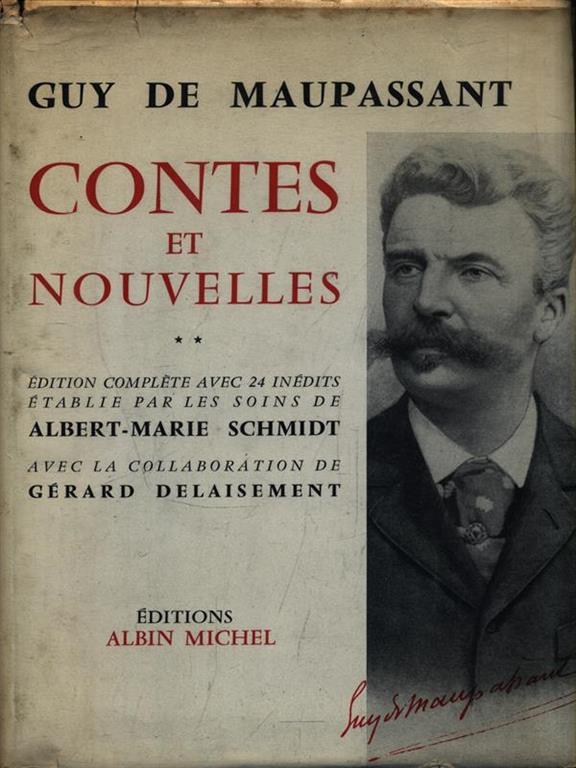 Contes et Nouvelles. Tome II  Guy de Maupassant  Libro Usato  Albin