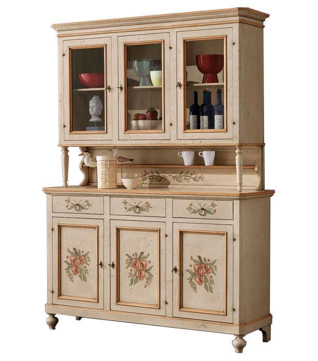 Credenza vetrina completa 3 antine Artigiani Riuniti Casa e