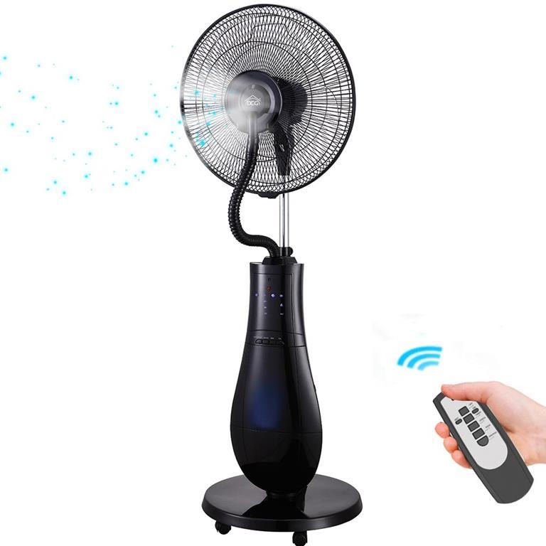 Ventilatore Ad Acqua Nebulizzata.Ventilatore Nebulizzatore Funzione Umidificatore Ionizzatore Con Telecomando Dcg Casa E Cucina Ibs