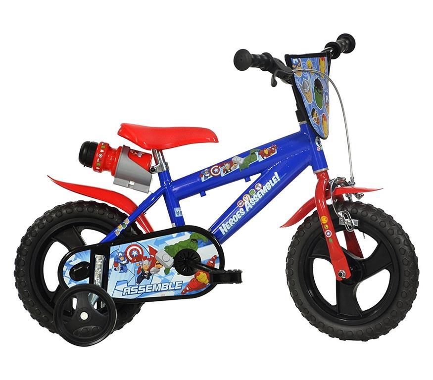 bicicletta bambino 3 anni toys rossoblu